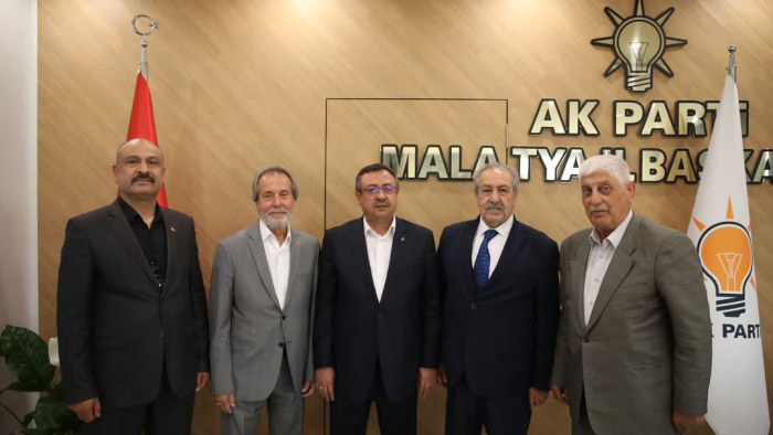 Hak-Bir Başkanı ve Malatya Şube Başkanı Ahmet Sürücü'nün Malatya İl Başkanı Ali Bakan'ı Ziyareti